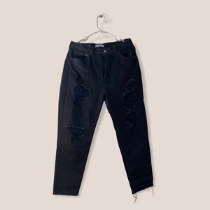 Pull & Bear Black Jeans